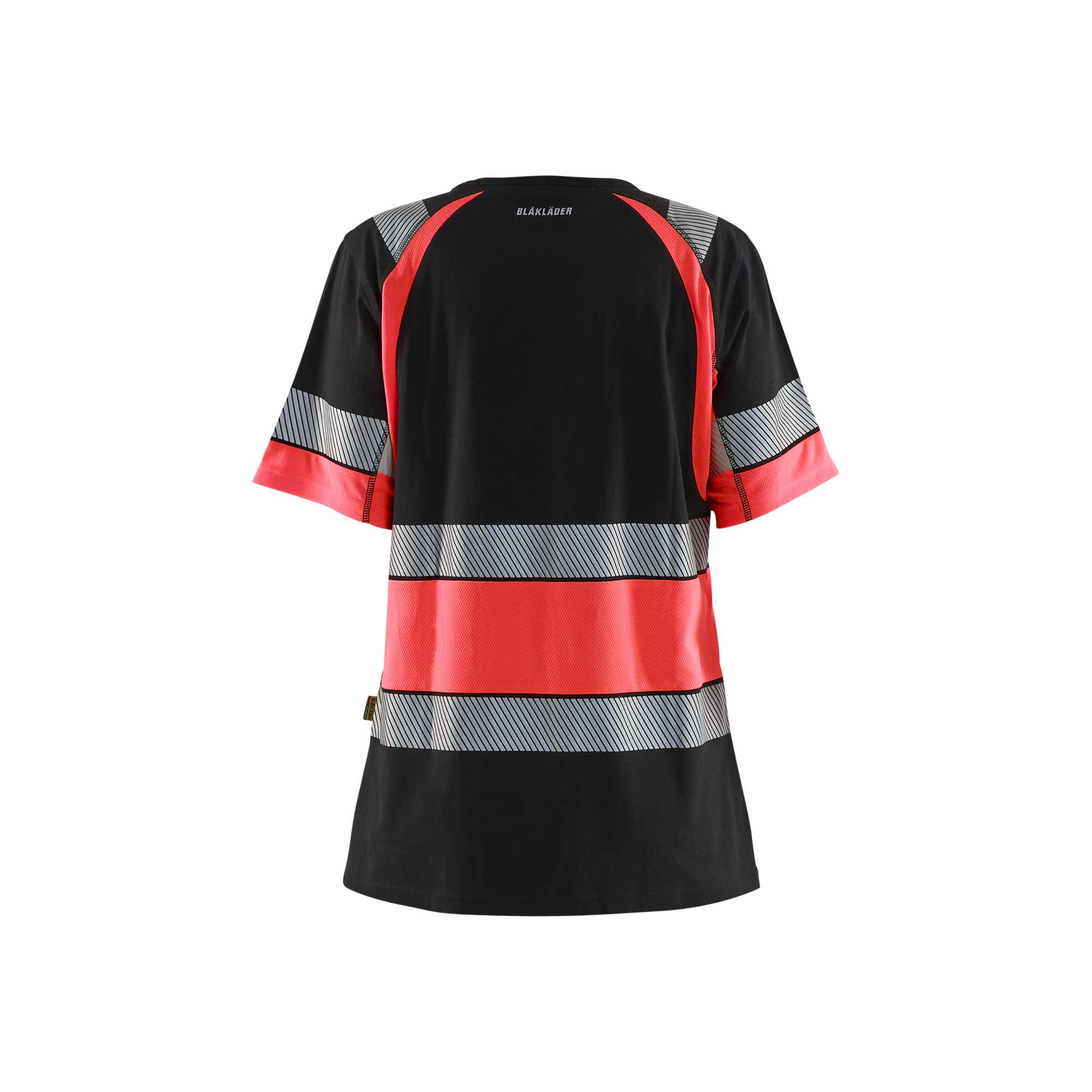 BLAKLADER 34101030 Women’s Hi Vis T Shirt Hi Vis Reflective Short Sleeve Work T-Shirt WOMEN - 100% Cotton
